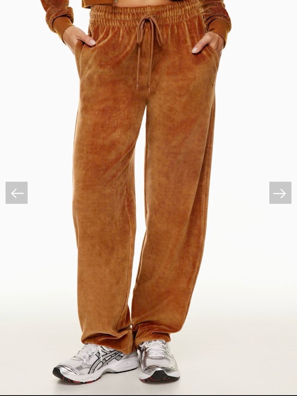 TNA $98 Velvet Athletic Pants